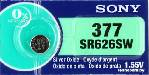 Батарейки Sony SR626SW фото 3