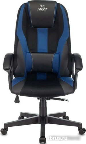 Кресло Бюрократ Zombie 9 (черный/синий) фото 4