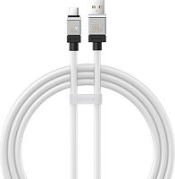 Кабель Baseus CoolPlay Series Fast Charging Cable 100W USB Type-A - USB Type-C (1 м, белый)