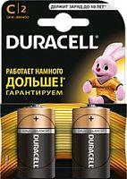 Батарейки DURACELL C 2 шт.