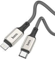 Кабель Hoco X66 USB Type-C - Lightning (1 м, серый)