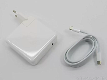 Блок питания (зарядное) для ноутбука MacBook 87 Вт, Type-C