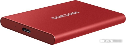 Внешний накопитель Samsung T7 2TB (красный) фото 7