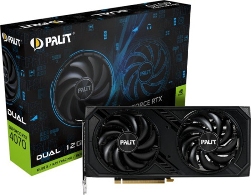 Видеокарта Palit GeForce RTX 4070 Dual NED4070019K9-1047D фото 4