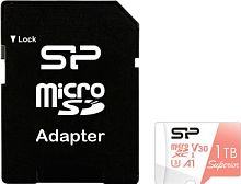 Карта памяти Silicon-Power Superior A1 microSDXC SP001TBSTXDV3V20SP 1TB (с адаптером)