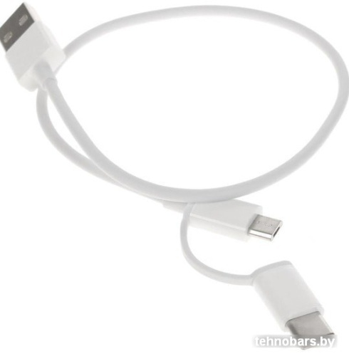 Кабель Xiaomi micro USB, USB Type-C - USB 0.3 м фото 3