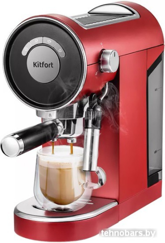 Рожковая помповая кофеварка Kitfort KT-783-3 фото 3