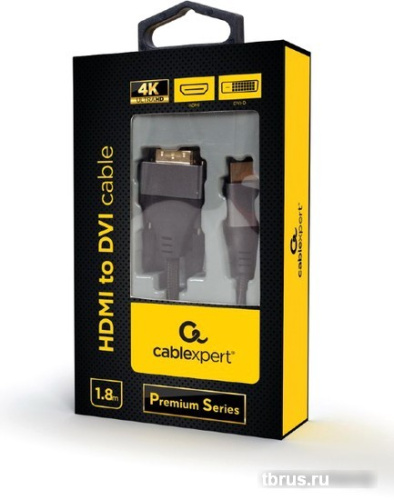 Кабель Cablexpert CC-HDMI-DVI-4K-6 фото 5