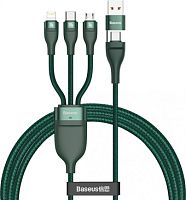 Кабель Baseus Flash Series Two-For-Three Data Cable USB-C/A - M+L+C CA2T3-06