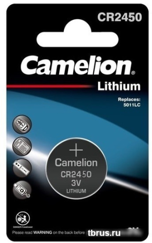 Батарейки Camelion CR2450 [CR2450-BP1] фото 3