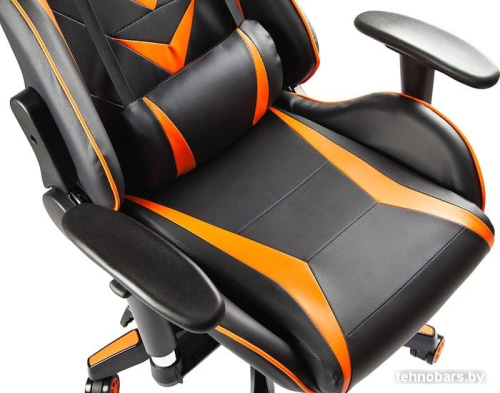 Кресло Calviano Mustang (черный/оранжевый) фото 5