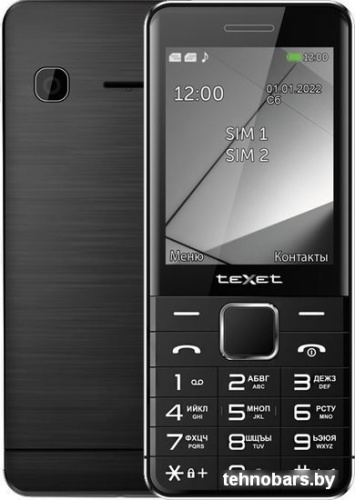 Кнопочный телефон TeXet TM-425 (черный) фото 3