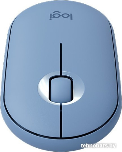 Мышь Logitech M350 Pebble (голубой) фото 5