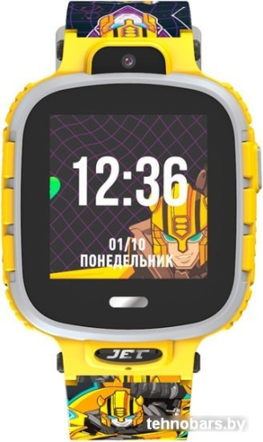 Умные часы JET Kid Transformers New BumbleBee (желтый) фото 5