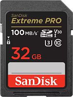 Карта памяти SanDisk Extreme PRO SDHC SDSDXXO-032G-GN4IN 32GB