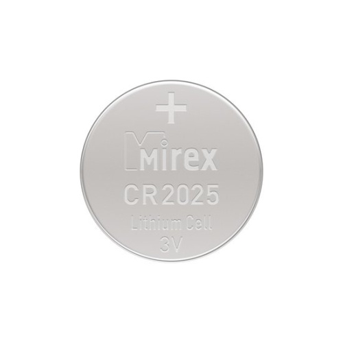 Батарейка Mirex CR2025 литиевая блистер 1 шт 23702-CR2025-E1 фото 4