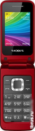 Мобильный телефон TeXet TM-204 Red фото 6
