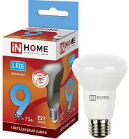 Светодиодная лампа In Home R63 E27 9 Вт 4000 К 4690612024325