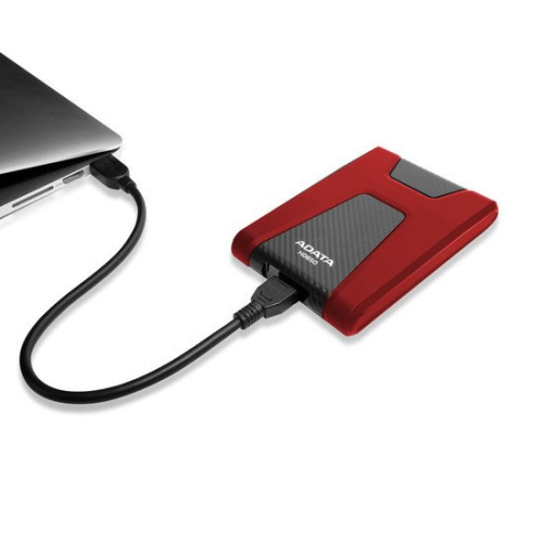 Внешний жесткий диск A-Data DashDrive Durable HD650 2TB (красный) фото 6