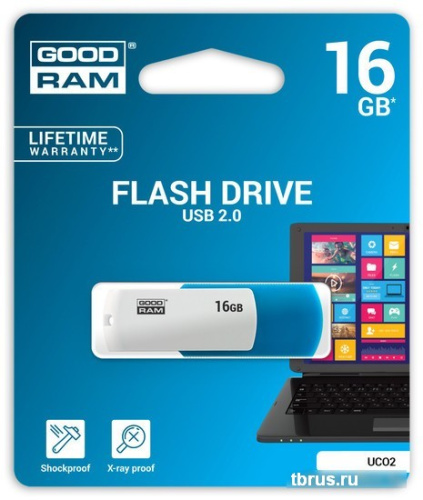 USB Flash GOODRAM UCO2 16GB [UCO2-0160MXR11] фото 6