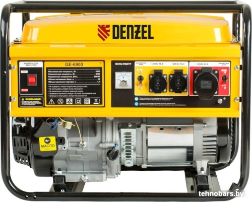 Бензиновый генератор Denzel GE 6900 фото 3