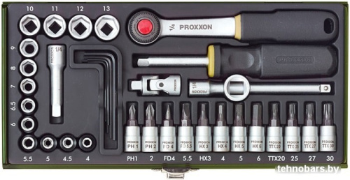 Универсальный набор инструментов Proxxon 23080 (36 предметов) фото 3