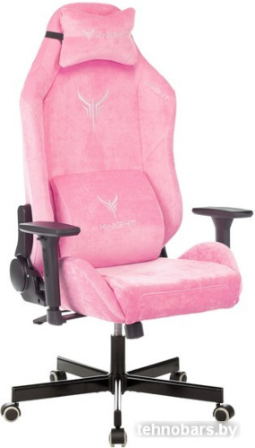 Кресло Zombie Knight N1 Fabric Light-21 (розовый) фото 3
