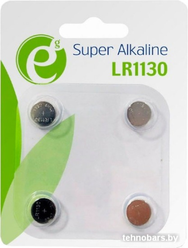 Батарейки EnerGenie Super Alkaline LR1130 4 шт. EG-BA-LR1130-01 фото 3