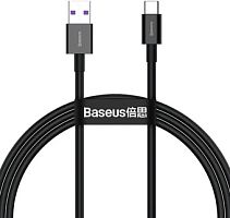 Кабель Baseus Superior USB Type-A - Type-C 66 Вт (2 м, черный)