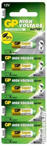 Батарейки GP 27A 5 шт. фото 3