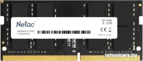 Оперативная память Netac Basic 8ГБ DDR5 4800 МГц NTBSD5N48SP-08 фото 3