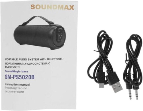 Беспроводная колонка Soundmax SM-PS5020B (красный) фото 7