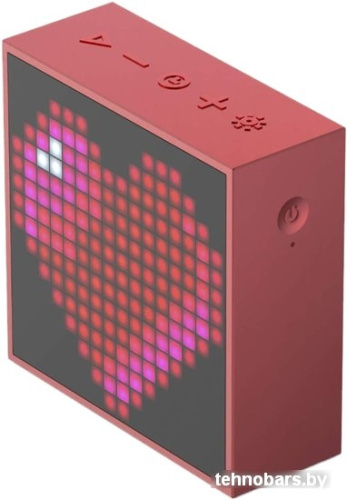 Беспроводная колонка Divoom Timebox-Evo (красный) фото 4
