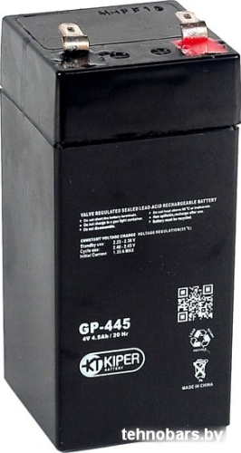 Аккумулятор для ИБП Kiper GP-445 F1 (4В/4.5 А·ч) фото 3