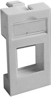 Накладка для розетки Lanmaster LAN-SIP-22R-WH