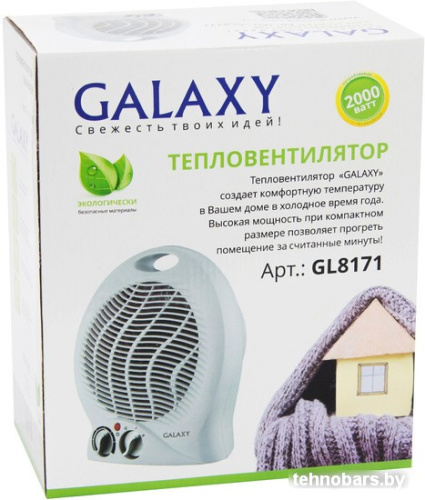 Тепловентилятор Galaxy GL8171 (белый) фото 5