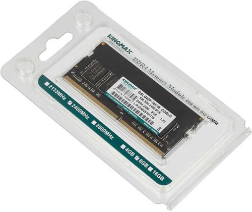 Оперативная память Kingmax 8GB DDR4 SO-DIMM PC4-19200 KM-SD4-2400-8GS фото 5