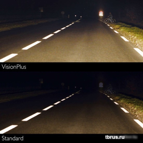 Галогенная лампа Philips H4 VisionPlus 2шт [12342VPS2] фото 6