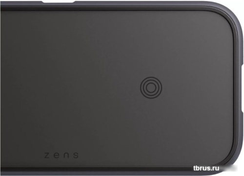Беспроводное зарядное Zens Dual Aluminium Wireless Charger ZEDC10B/00 (черный) фото 6