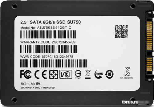 SSD A-Data Ultimate SU750 512GB ASU750SS-512GT-C фото 7