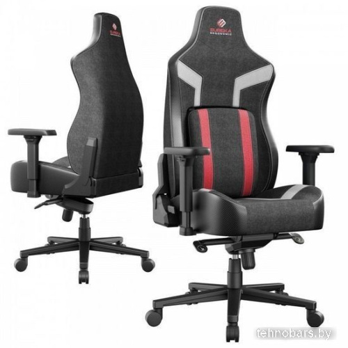 Кресло Eureka Phyton 2 (черный/красный) фото 4