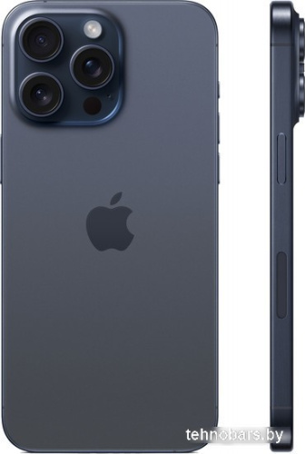 Смартфон Apple iPhone 15 Pro Max 512GB (синий титан) фото 4