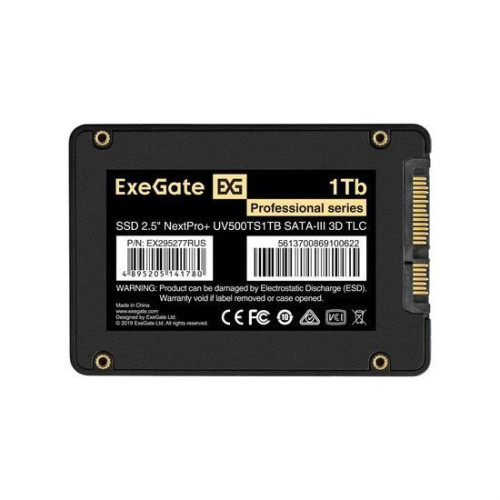SSD ExeGate Next Pro+ UV500TS1TB 1TB EX295277RUS фото 5