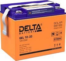 Аккумулятор для ИБП Delta GEL 12-33 (12В/33 А·ч)
