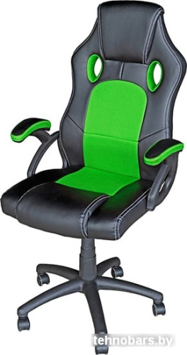 Кресло Mio Tesoro Дино X-2706 (черный/зеленый) фото 3