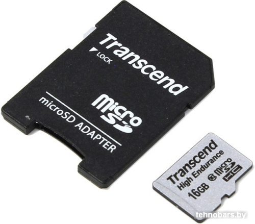 Карта памяти Transcend microSDHC HE (Class 10) UHS-I 16GB + адаптер [TS16GUSDHC10V] фото 4