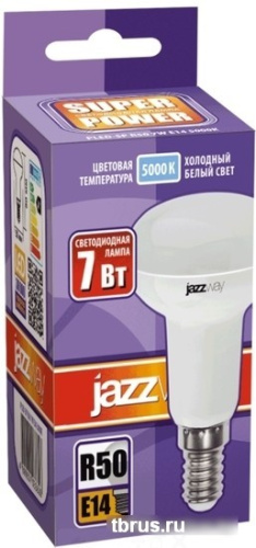 Светодиодная лампочка JAZZway PLED-SP R50 7w E14 5000K 1033635 фото 3