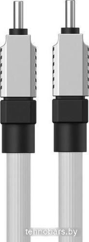 Кабель Baseus CoolPlay Series USB Type-C - USB Type-C (1 м, белый) фото 5
