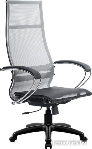 Кресло Metta SK-1-BK Комплект 7, Pl тр/сечен (пластиковые ролики, серый) фото 3