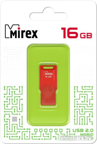 USB Flash Mirex Mario 16GB (красный) фото 4